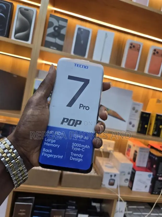 New Tecno Pop 7 Pro 64 GB Black · Photo 1