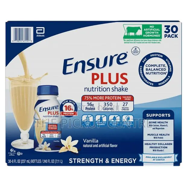 Ensure Plus Nutrition Shake With 16g of Protein 237ml, 30pk · Photo 1