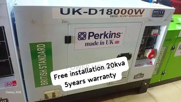 Perkins 20kva Silent Diesel Generator – Strong Backup Power 20kva · Photo 1