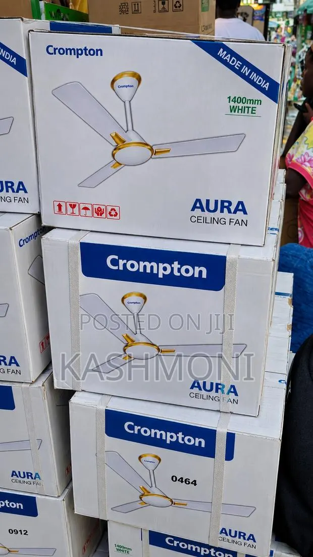 Original Crompton Long and Medium Blade Fan · Photo 1