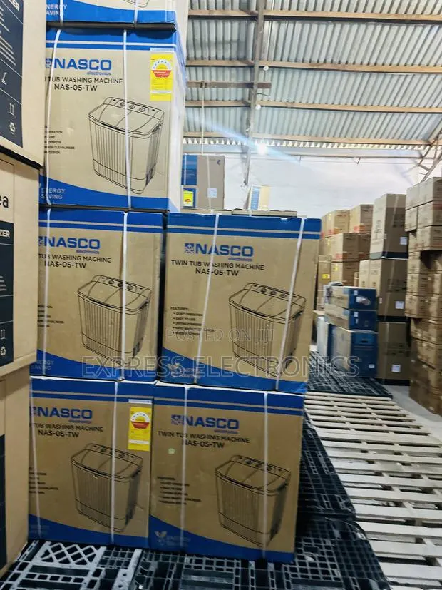 Pure Copper Motor Nasco 5kg Topload Twintub · Photo 1