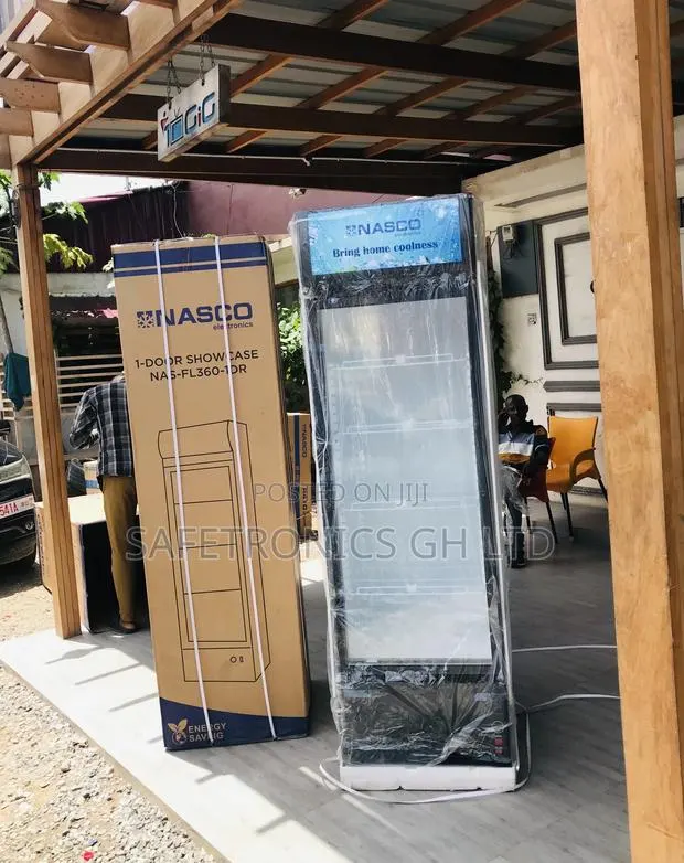 Nasco Display White Glass Nasfl-360 Singledoor Fridge · Photo 1