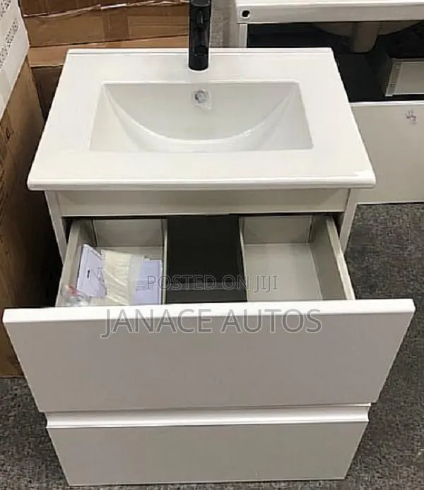 Tavistock Cadence 510 Wall Mounted Unit In White +Basin + Tap · Photo 1