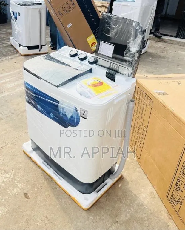 Semi-Automatic Electric Midea 7kg Washing Machine(White) · Photo 1