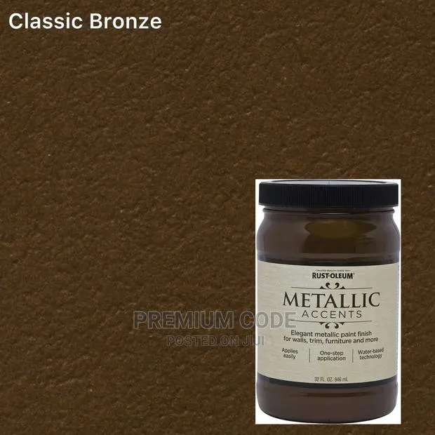 Metallic Accents Paint, Classic Bronze · Photo 1