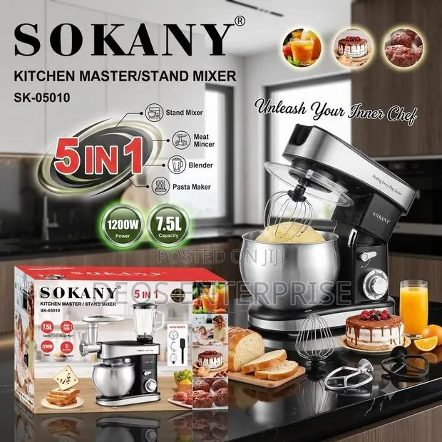 Sokany 5 in 1 for Kitchen Use for Sale · Photo 1