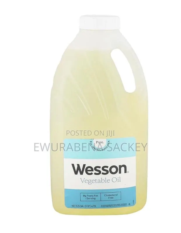 Original Wesson Pure Vegetable Oil (Big Gallon 4.73l) - From Usa · Photo 1