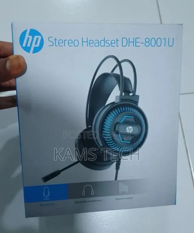 HP USB Stereo Headset (Dhe-8001u) · Photo 1