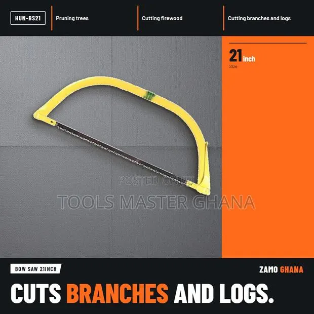 Bow Saw 21Inch - HUN-BS21 · Photo 1