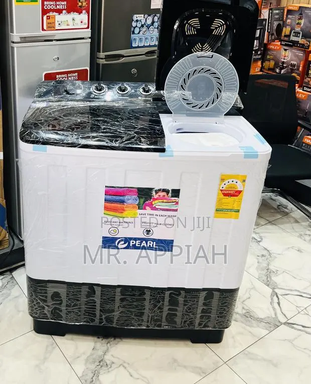 Get Authentic Pearl Washing Machine(White/Black) · Photo 1