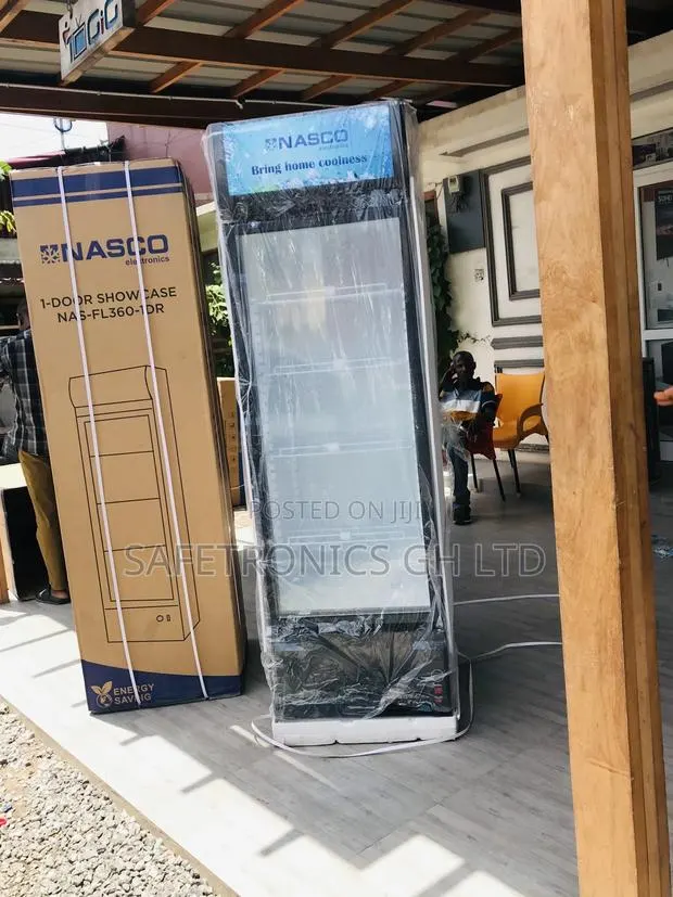 Display Glass Singledoor Nasfl360-1st Nasco Fridge · Photo 1