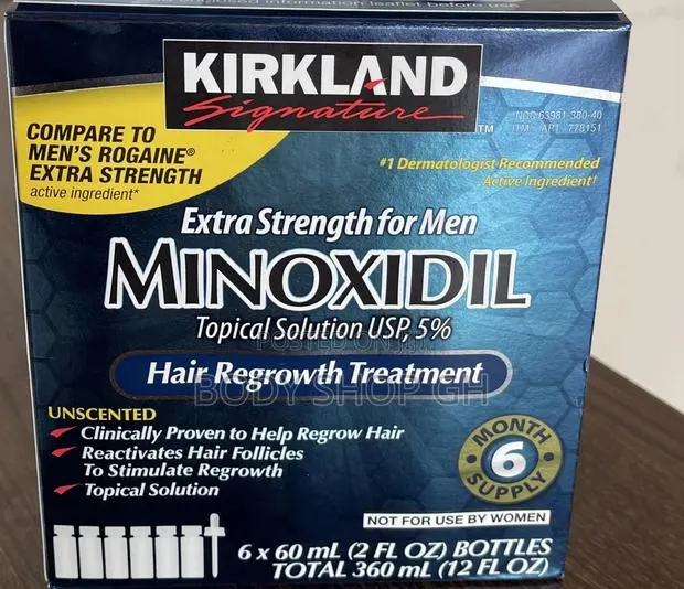 EXTRA STRENGTH Kirkland Minoxidil-Full Pack [Hair and Beard] · Photo 1