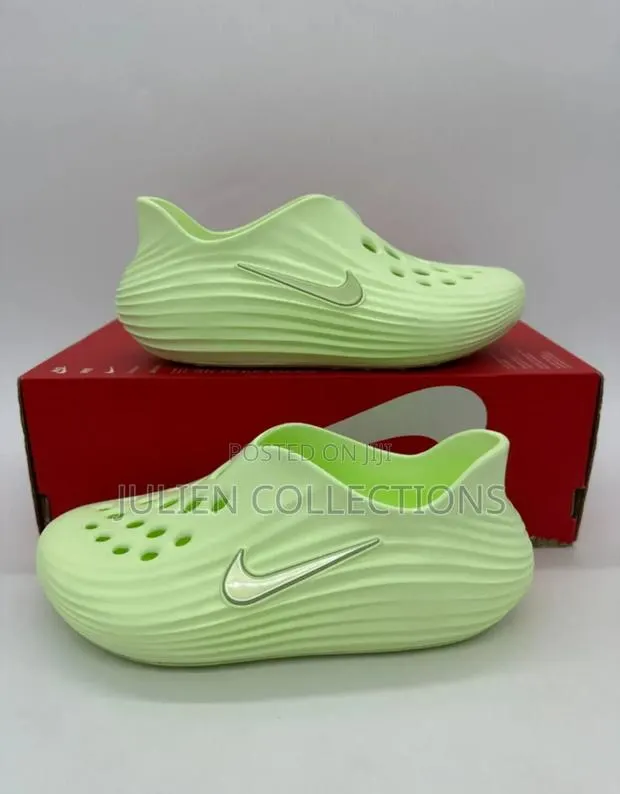 Nike React X Form Slide Pink Lomon Green · Photo 1