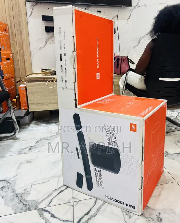 Authentic JBL Bar 1000 Mk2 Wireless Bluetooth Sound Bar, · Photo 1