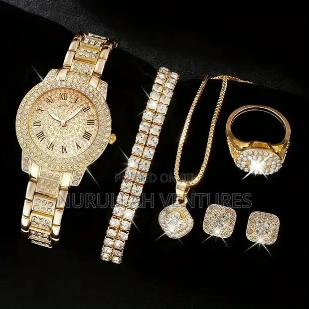 Luxury Ladies Watch Jewelry Gift Set · Photo 1