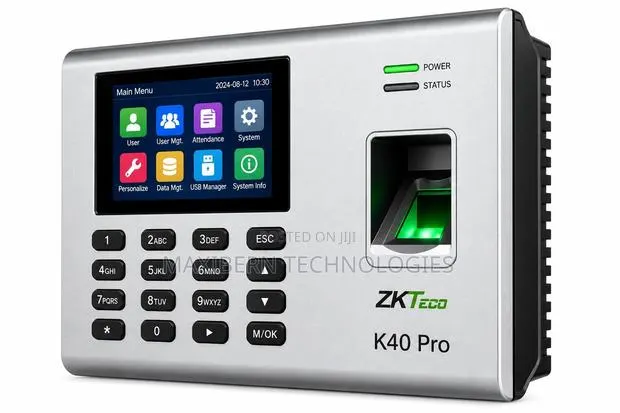 ZKTeco K40-Pro Fingerprint Card Attendance & Access Control · Photo 1