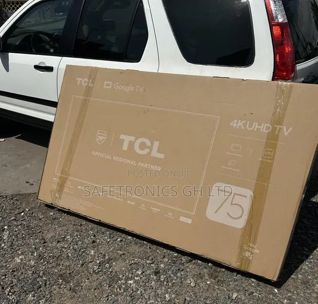 Kindly Buy 75 Inch Smart Uhd P755 TCL Android Frameless Tv · Photo 1