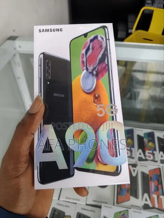 New Samsung Galaxy A90 5G 128 GB Black · Photo 1