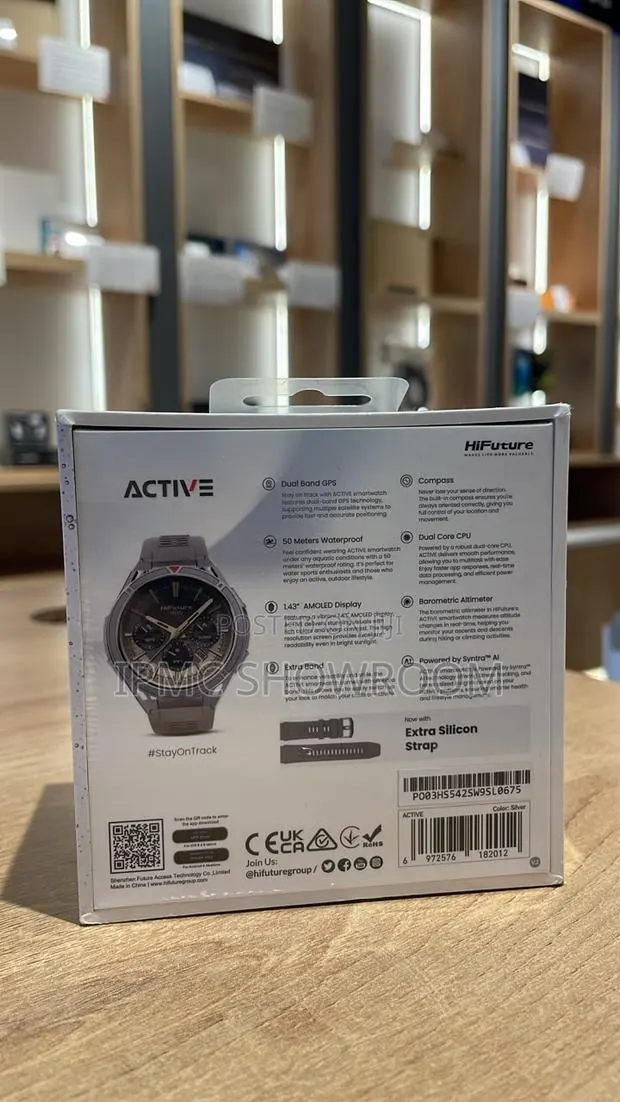 HiFuture Active Smart Watch- Sliver · Photo 1