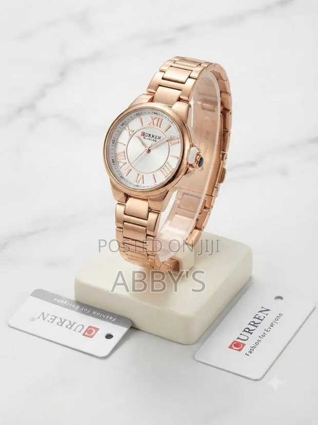 Exquisite Rosegold Curren Watch · Photo 1