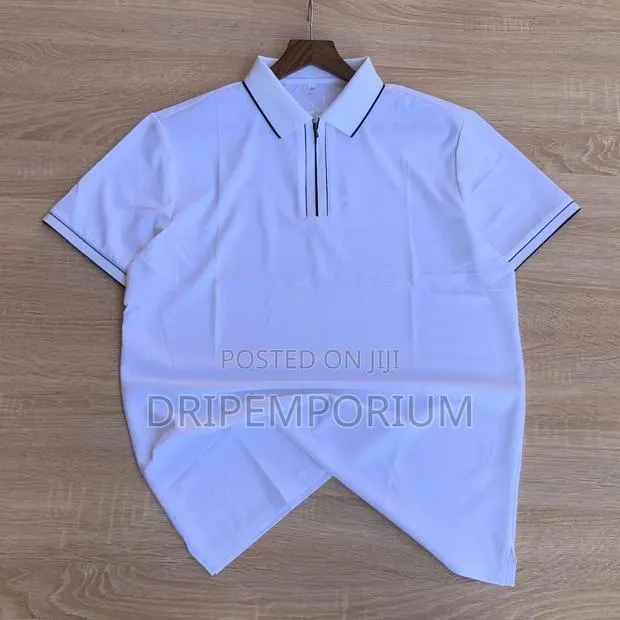 Luxury Zip Polo · Photo 1