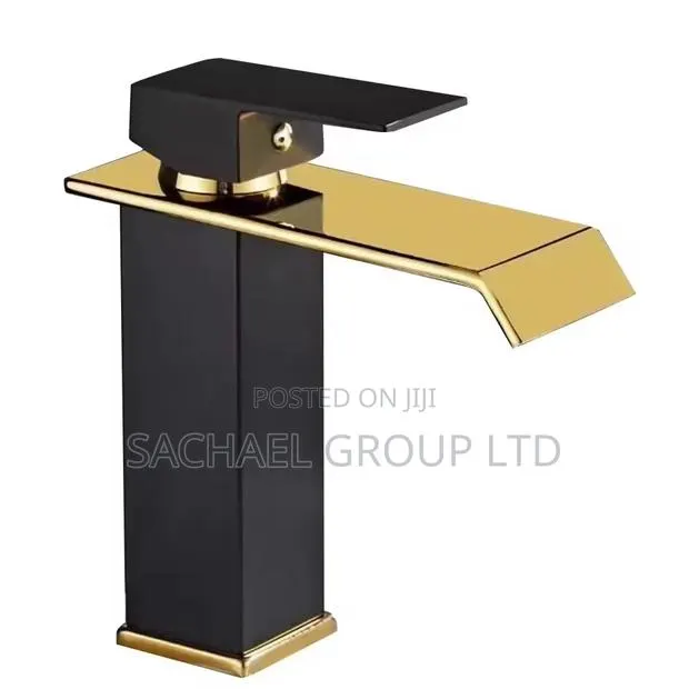 Black and Gold Basin Tap · Photo 1