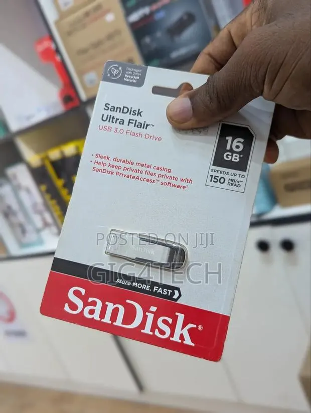 Sandisk Ultra Flair 16gb Pendrive 150mbps · Photo 1