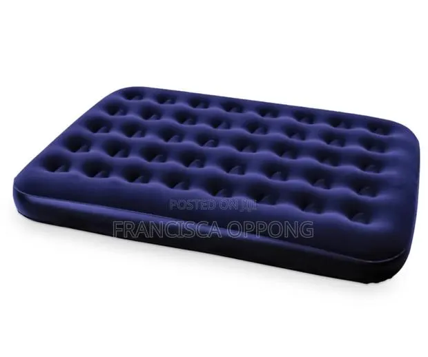 Double Airbed + Electric Pump Inflatable Air Mattress · Photo 1