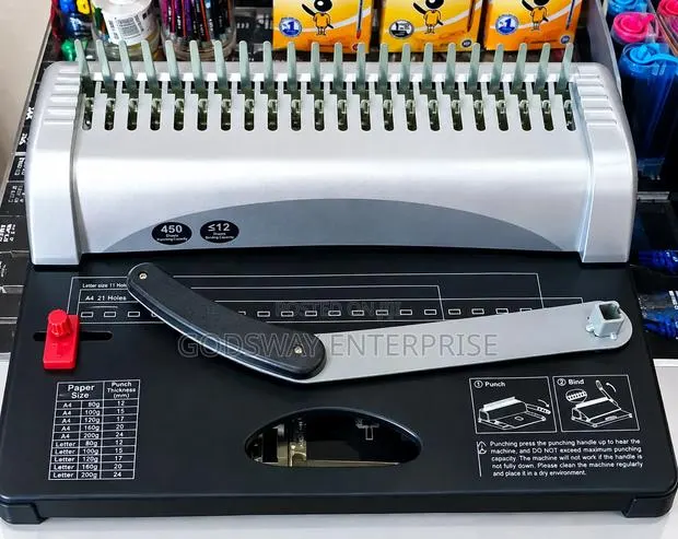 Comb Binding Punching Machine · Photo 2