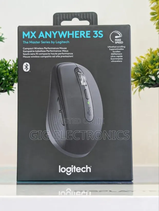 Logitech MX Anywhere 3S Wireless Mouse (Black) · Photo 1