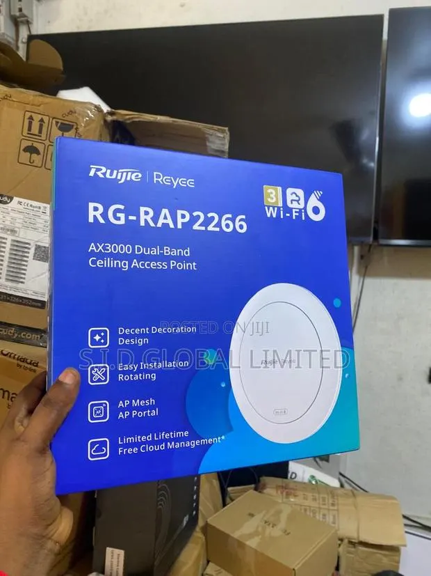 Ruijie Reyee Rg-Rap2266 Ax3000 Ceiling Ap -Wifi6 -Dual Band · Photo 1