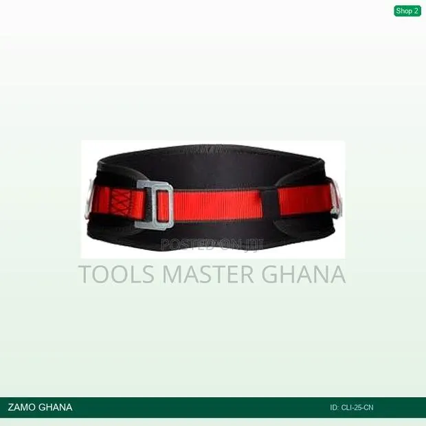 Safety Belt N.25-Cn + Waist Support - Cli-25-Cn · Photo 1