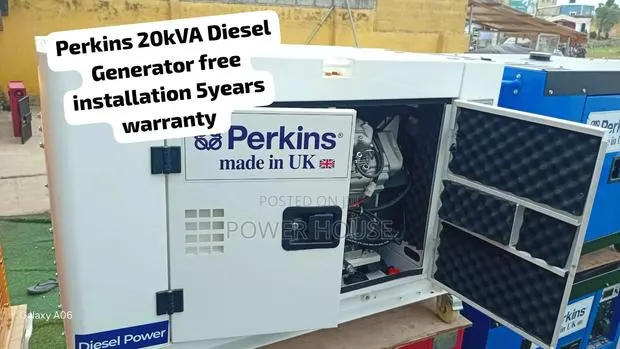 Perkins Diesel Generator – Reliable Silent Power Supply Silent Diesel · Photo 1