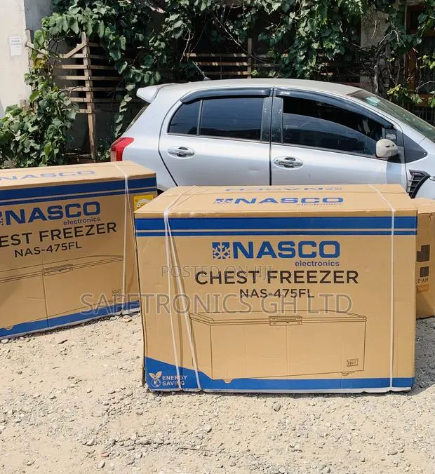 Grab Affordable Nas475fl Nasco Black •• 400L 1 Door Freezer · Photo 1