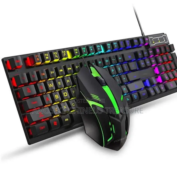 2 in 1 Gaming Keyboard (T- Wolf) · Photo 1