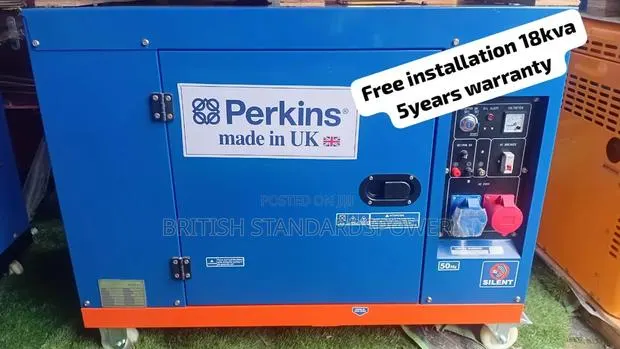 Perkins 18kVA Diesel Generator | Sit | Heavy Duty | Brand New 18kva · Photo 1