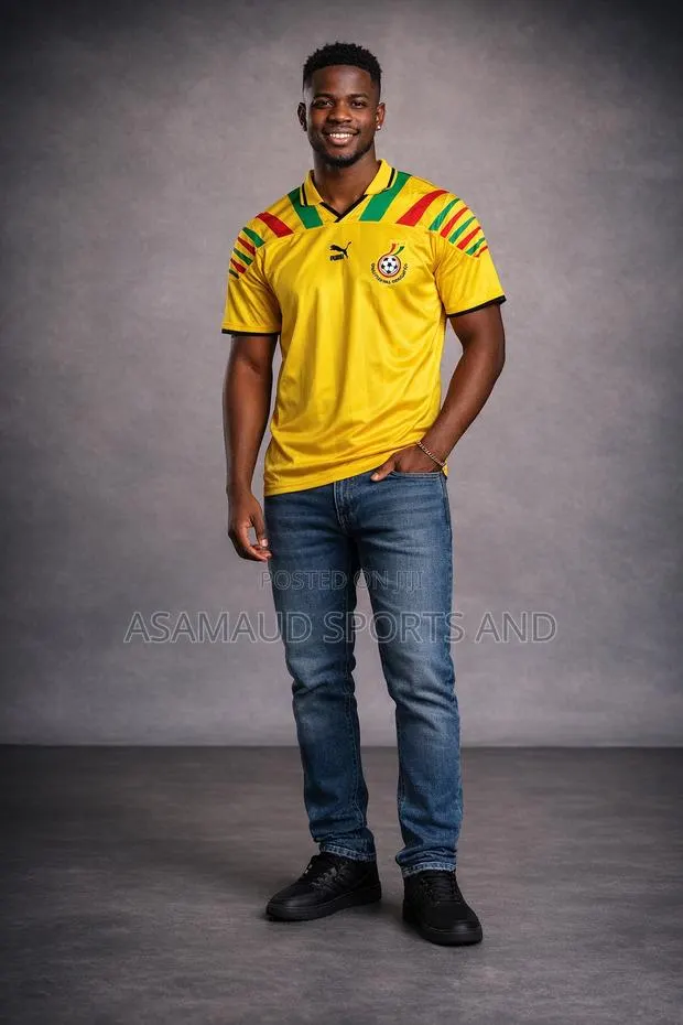 Ghana Retro Jersey Available At Cool Price · Photo 1