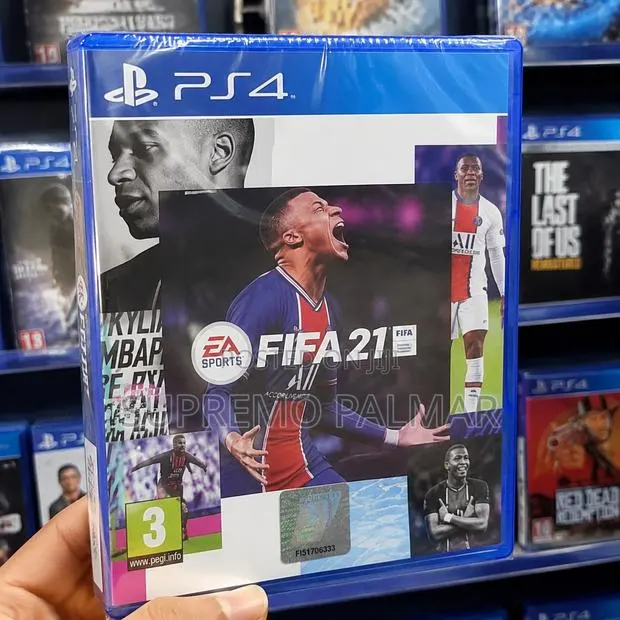 PS4 FIFA 21 Game Disc – PlayStation 4 Football Video Game, EA Sports · Photo 1