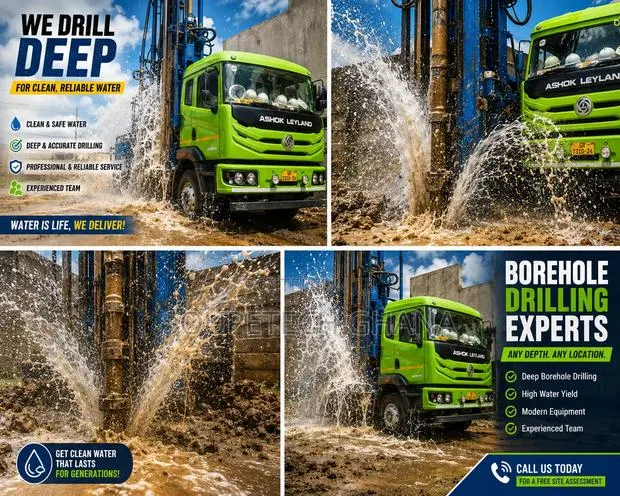 Professional Borehole Drilling Services – Water Drilling Services
