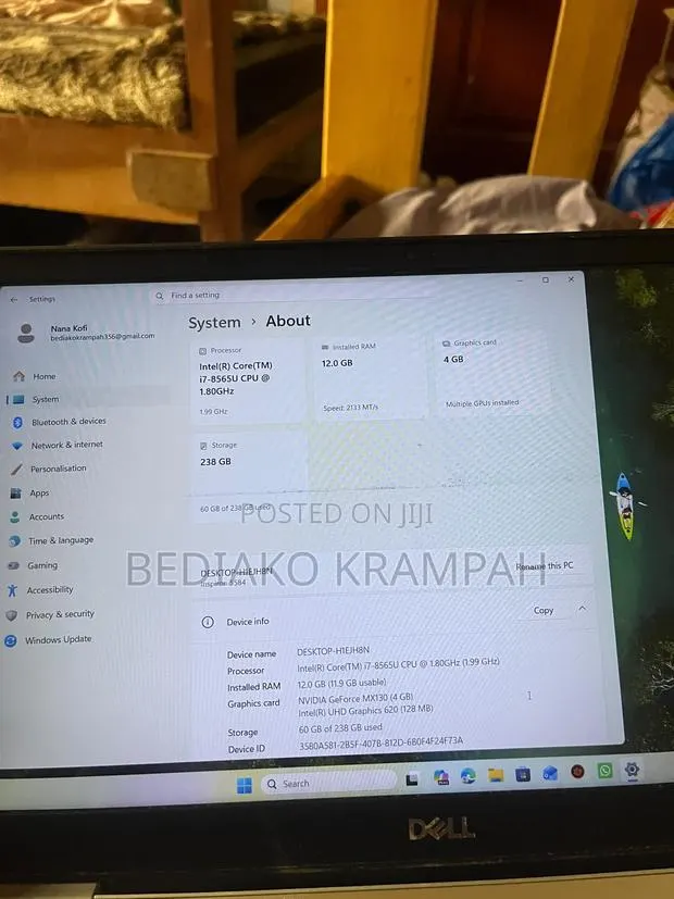 Laptop Dell Inspiron 5548 12GB Intel Core i7 HDD 250GB · Photo 1