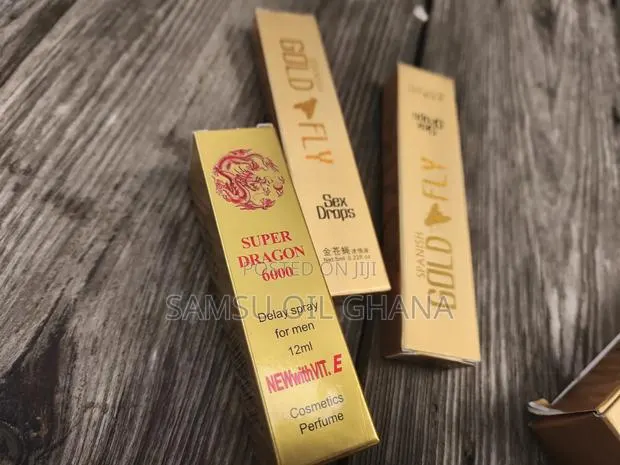 Original Dragon Spray 1pc + Spanish Gold Fly 2pcs– Accra Adjiringanor · Photo 1