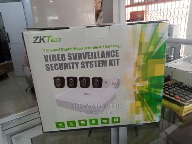 Zkteco 4 Channe Digital Video Recorder Camera Kit · Photo 1