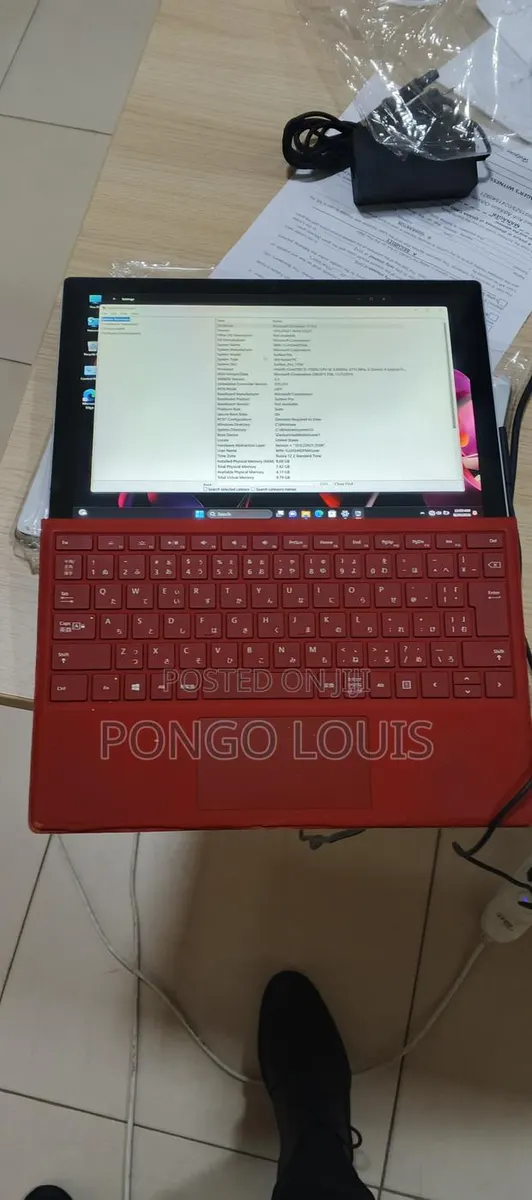 Microsoft Surface Pro 5 256 GB Silver · Photo 1