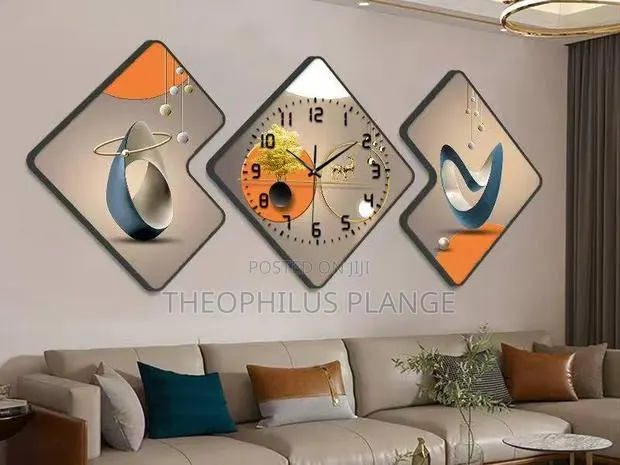 3 in 1 Decor Wall Clock · Photo 1