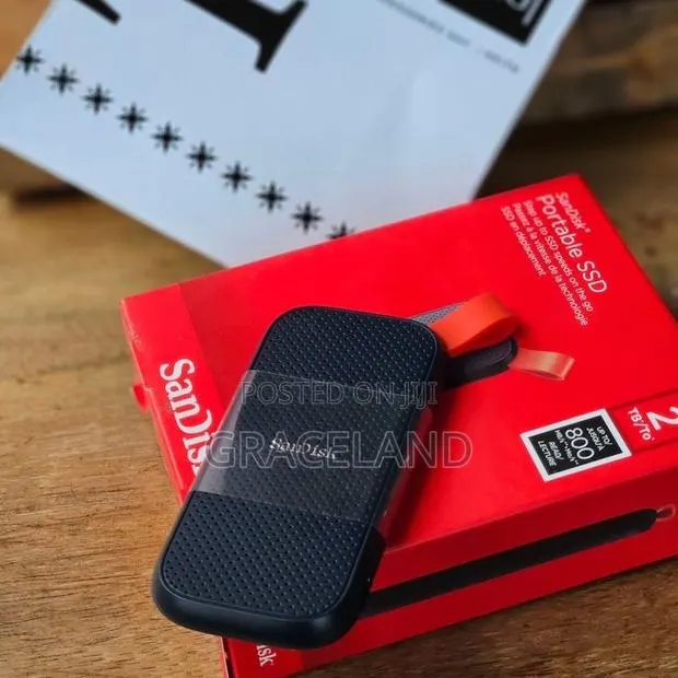 This Is Original Sandisk 2 Terabyte Portable SSD 800mb/S Available · Photo 1