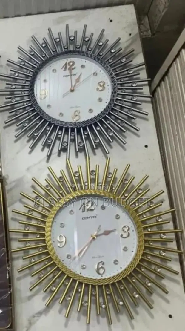 Stylish 3d Wall Clock/ Interior Decor Clock · Photo 1