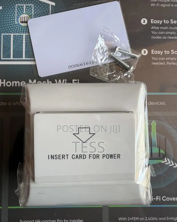 Energy Saving Switch For Hotel And Smart Home With Rfid Card · Photo 1