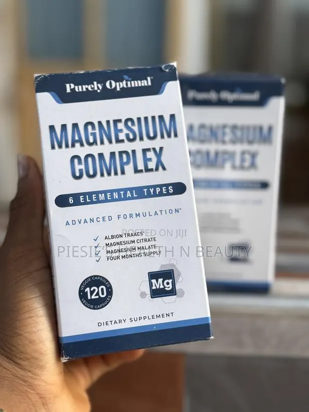 Purely Optimal Magnesium Complex - 6 Forms of Magnesium, 120 Capsules · Photo 1