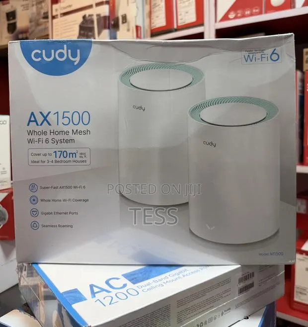 Cudy Dual Band Access Point Ap Ax1500 M1500 Wifi 6 Mesh 2 Pack · Photo 1