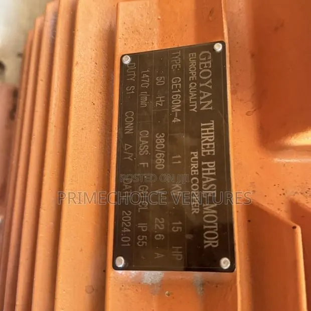 GEOYAN 15horsepower Original Copper Motor